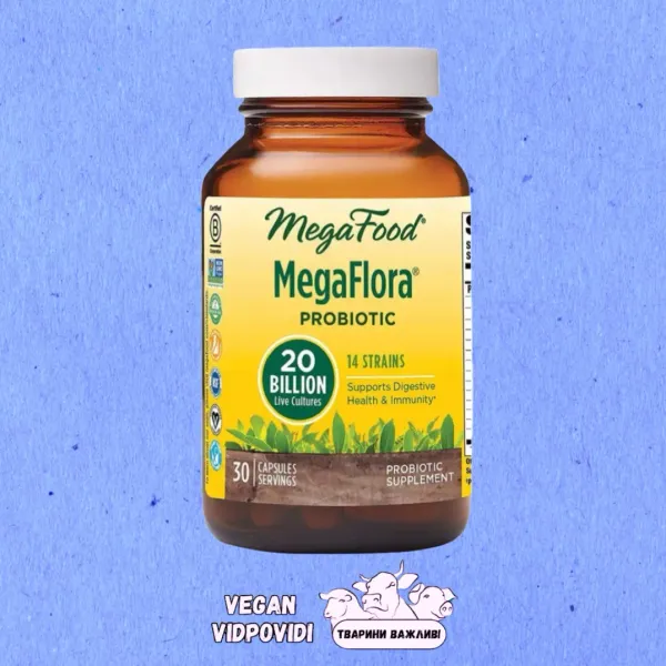 Пробіотик MegaFlora MegaFood Probiotic