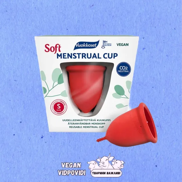 Менструальна чаша Vuokkoset Soft Reusable Menstrual Cup