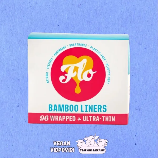 Щоденні прокладки Flo Bamboo Liners