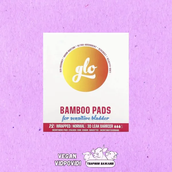 Бамбукові урологічні прокладки Flo Glo Sensitive Bladder Normal