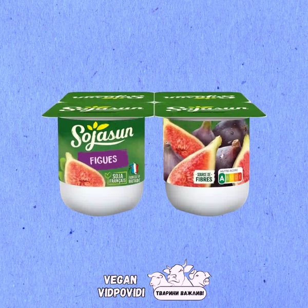 Веган-йогурт Sojasun інжир