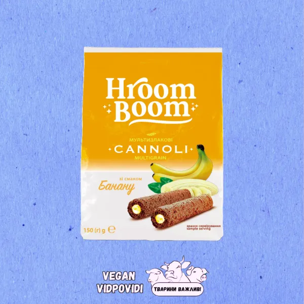Hroom boom Солодкі палички з начинкою банан