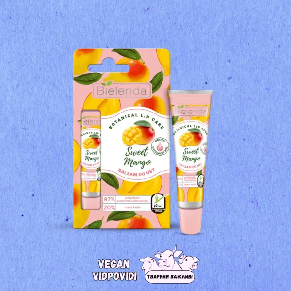 Бальзами для губ Bielenda Sweet Mango Lip Balm
