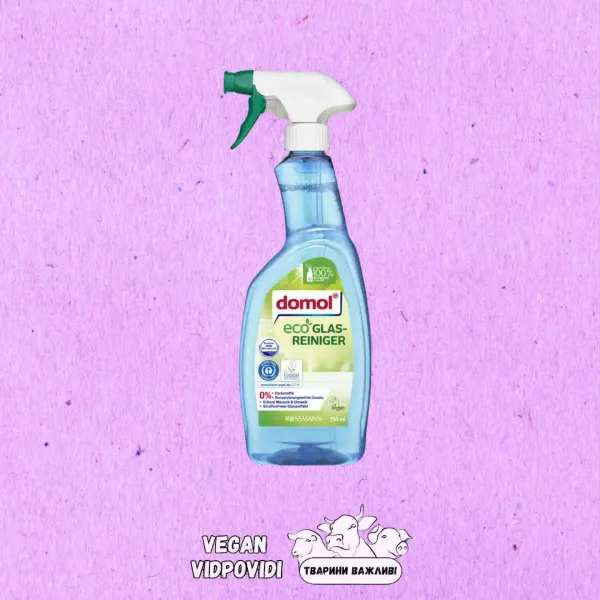 Засіб для чищення скла Domol Eco