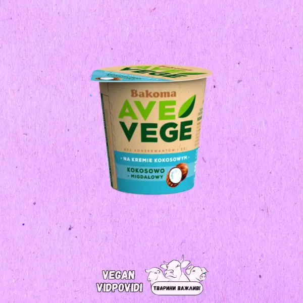 Йогурт Ave Vege Кокос Мигдаль