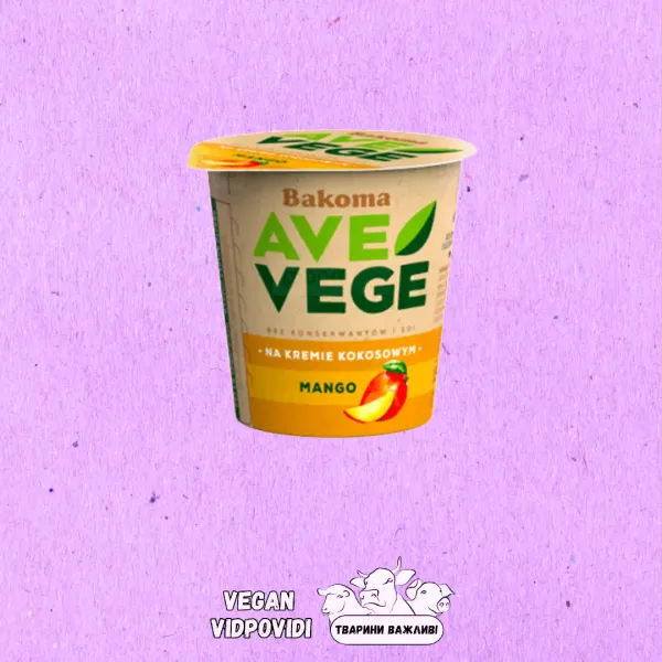 Йогурт Ave Vege Манго