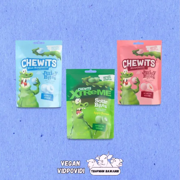 Цукерки Chewits жувальні