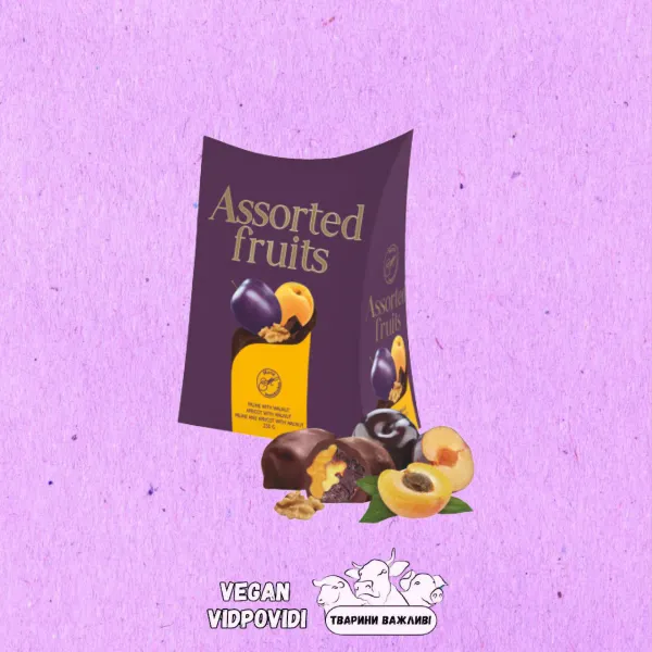 Набір цукерок Assorted fruits (Асорті фруктове)