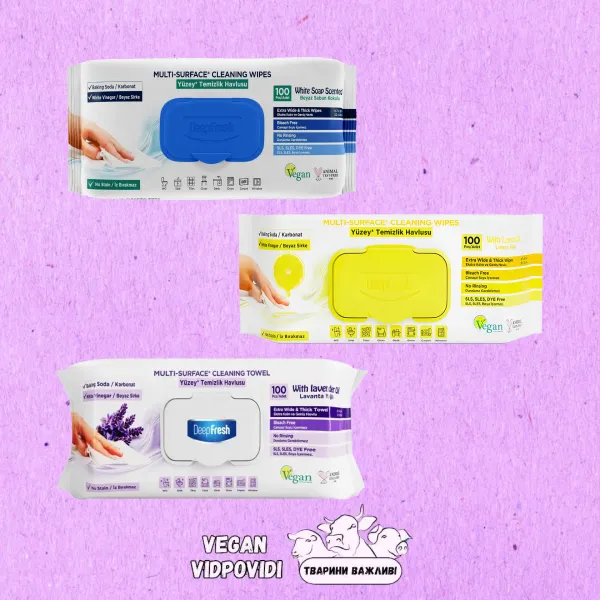 Серветки для прибирання DeepFresh