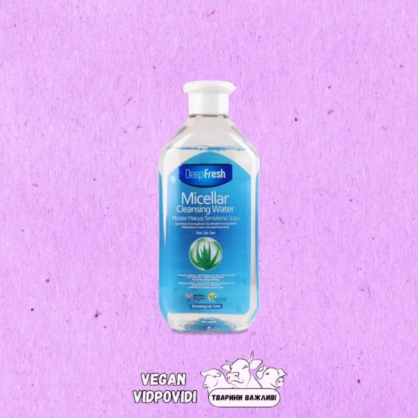 Вода міцелярна DeepFresh з екстрактом алое вера