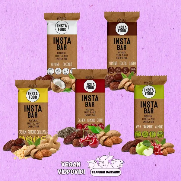 Батончики Insta Food