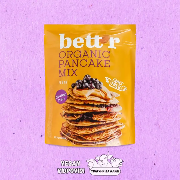 Суміш Bett'r (Better) для млинців без глютену