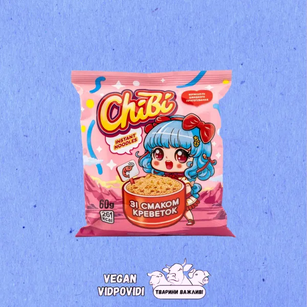 Локшина Chibi зі смаком креветок