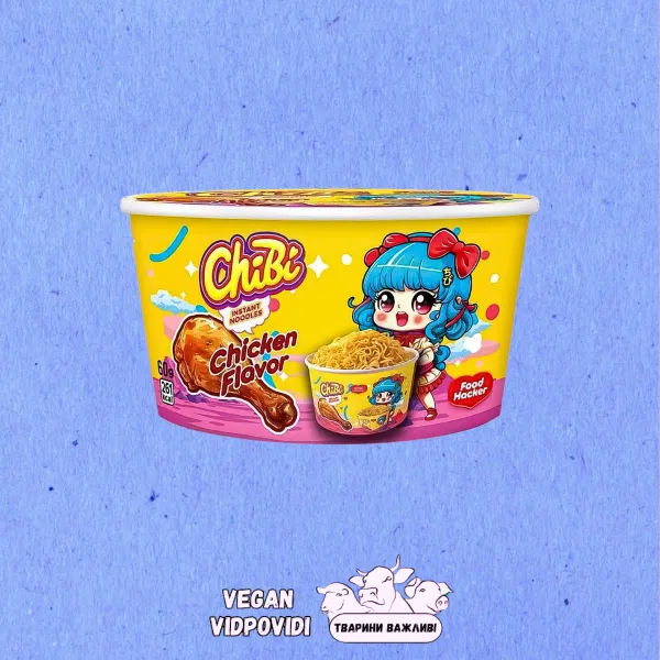 Локшина ChiBi зі смаком курки
