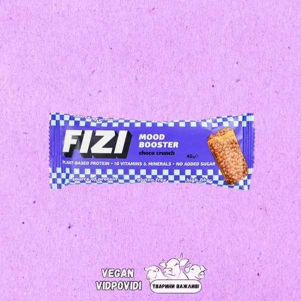 Батончик Fizi Mood booster Choco Crunch