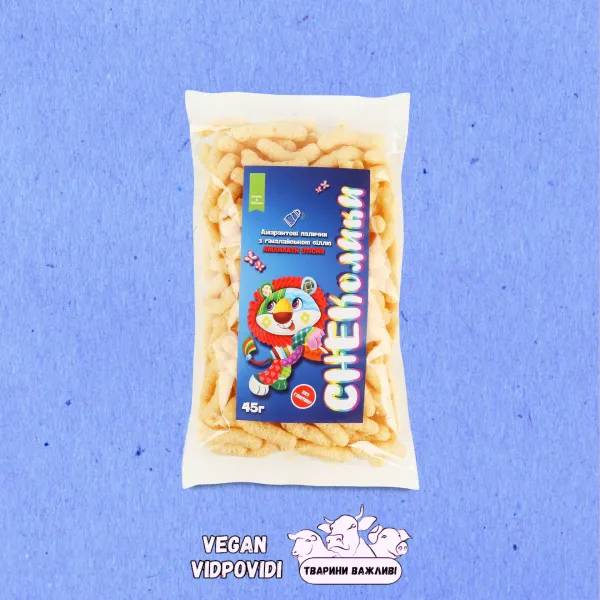 Амарантові палички СНЕКолики з гімалайською сіллю, Healthy Generation