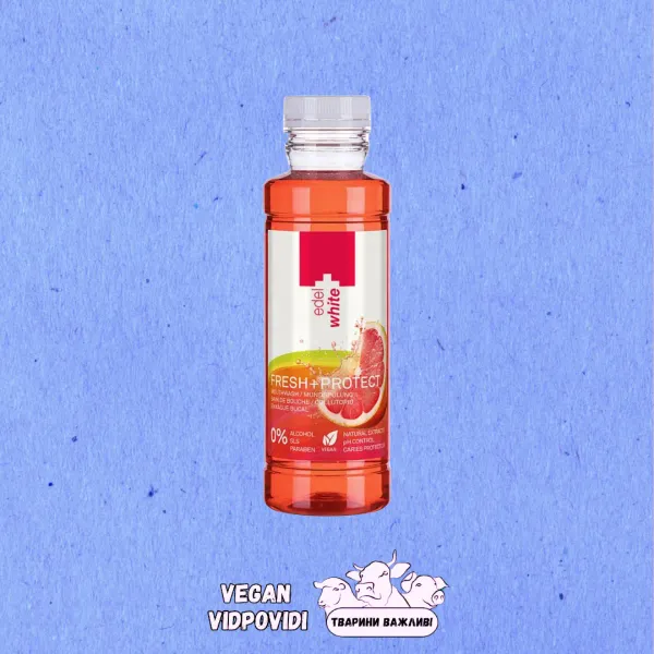 Зубний ополіскувач Edel White Fresh Protect Грейпфрут і лайма