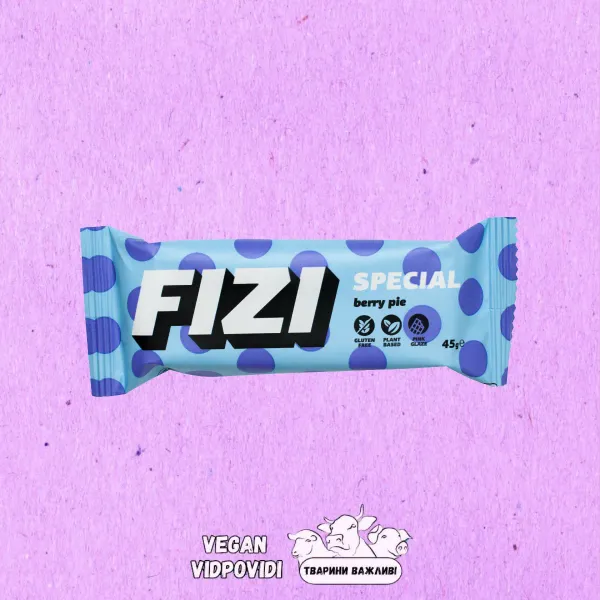 Батончик Fizi Berry Pie