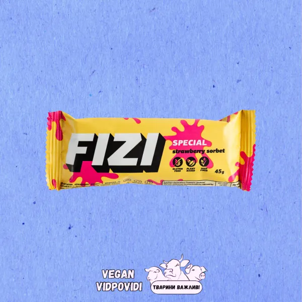 Батончик Fizi Strawberry Sorbet