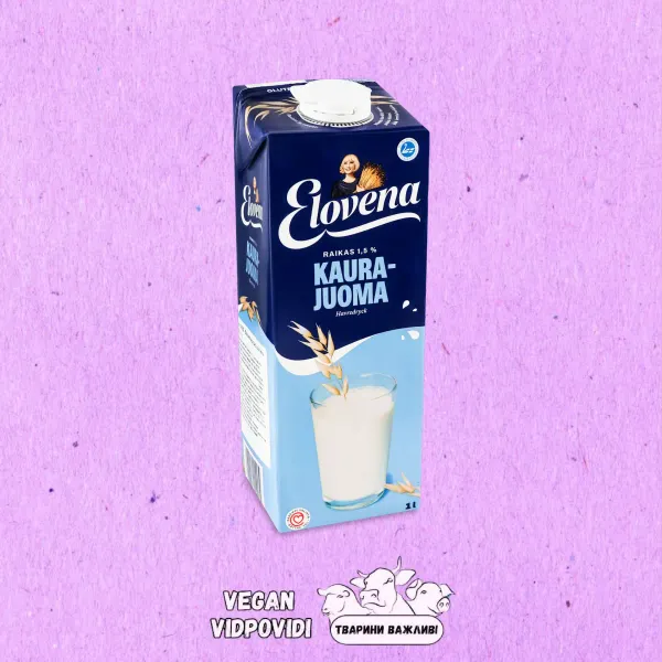 Напій вівсяний Elovena для каш