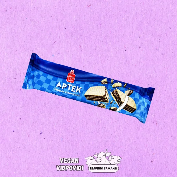 Вафлі Артек Fine life