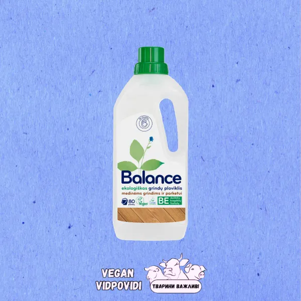 Засіб чистячий для миття дерев'яної підлоги Balance