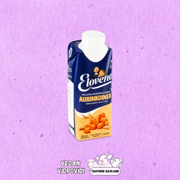 Напій вівсяний Elovena з обліпихою