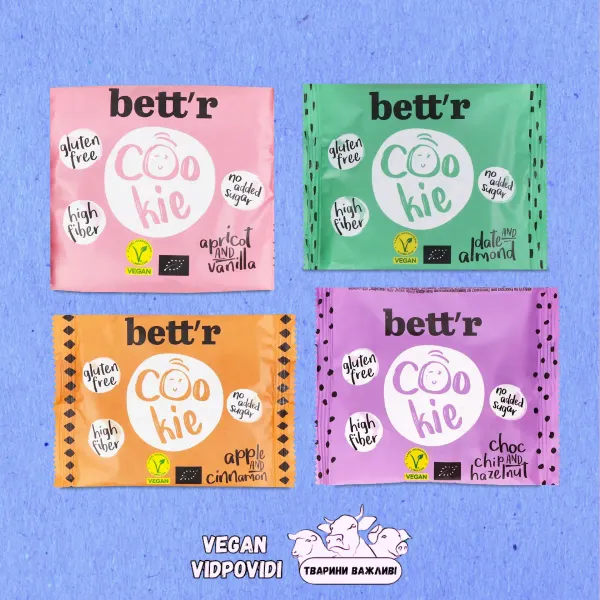 Печиво Bett`r (Better) Rookies органічне