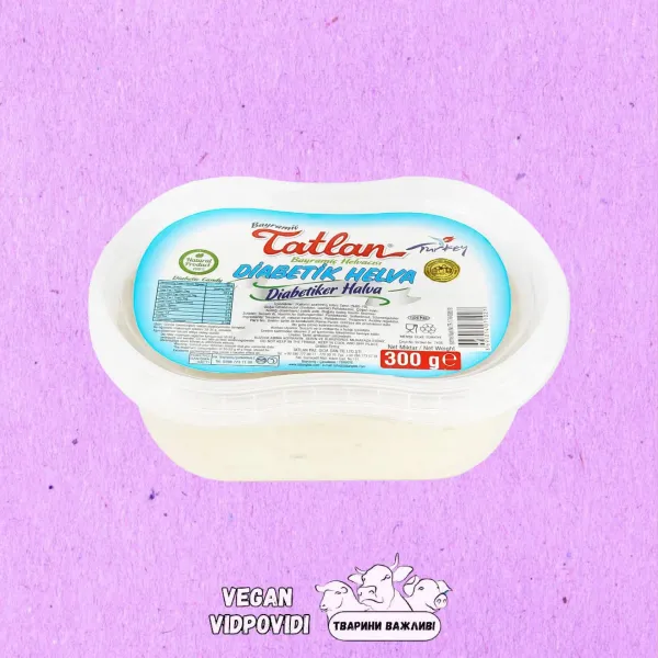 Халва Tatlan тахінна діабетична