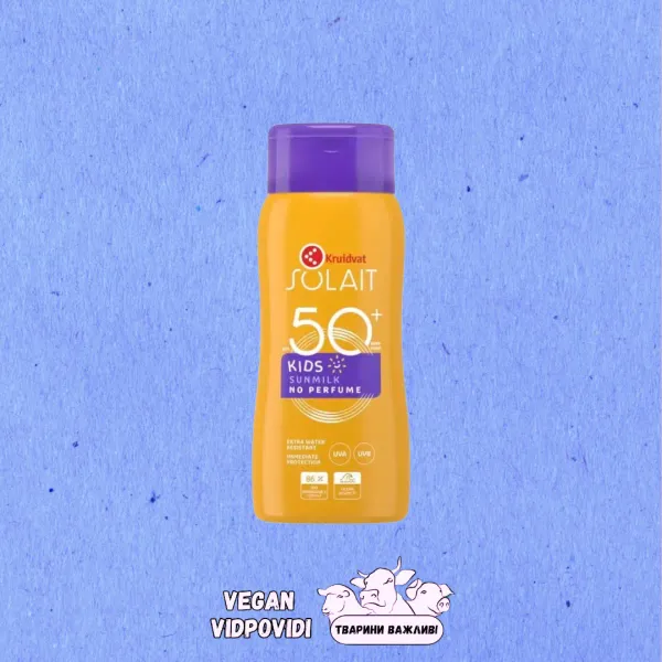 Молочко сонцезахисне Kruidvat Solait SPF50+ дитяче