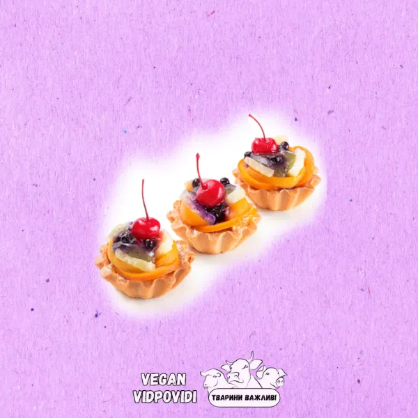 Тістечко Вацак Фруктова корзинка