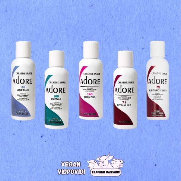 Фарби для волосся Adore Color