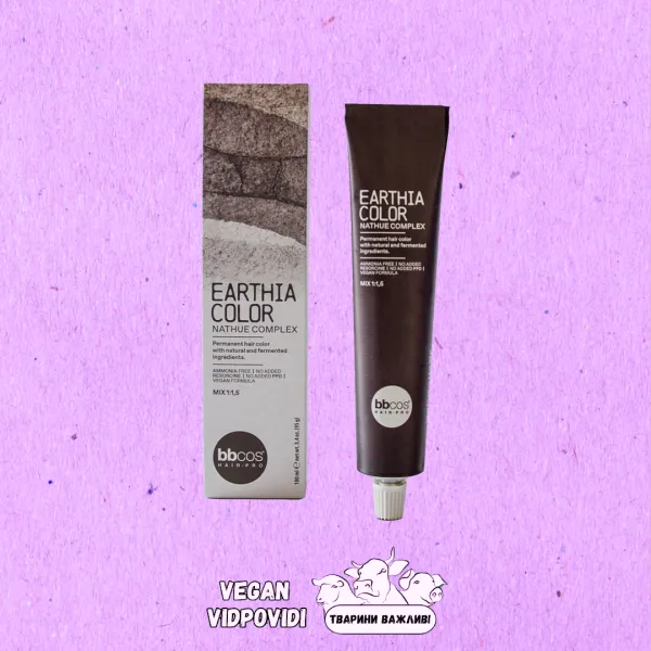 Фарба для волосся без аміаку BBcos Earthia Color