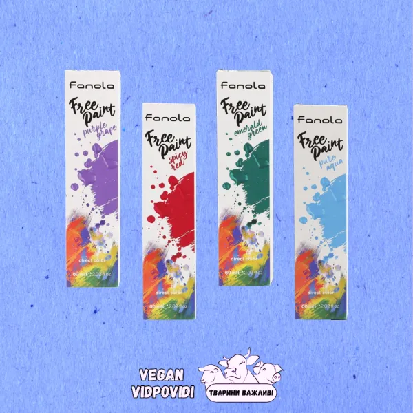 Фарби для волосся Fanola Free Paint