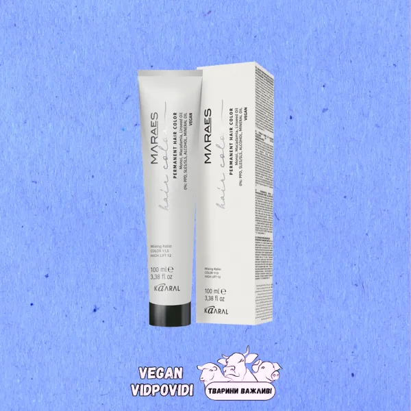 Перманентна фарба для волосся Kaaral Maraes Vegan Permanent Hair Color