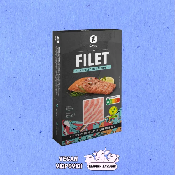 Фішфіле рослинне Filet The Original Revo Foods